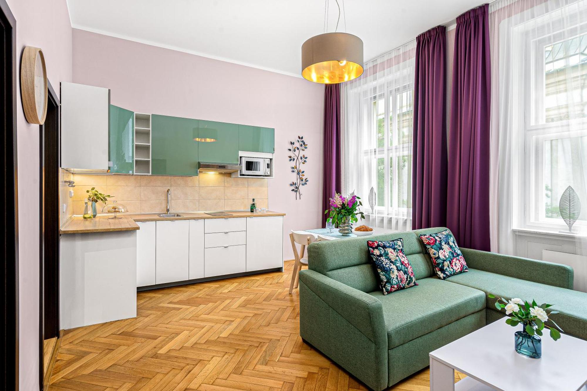 Oasis Apartments At Charles Square Prága Kültér fotó